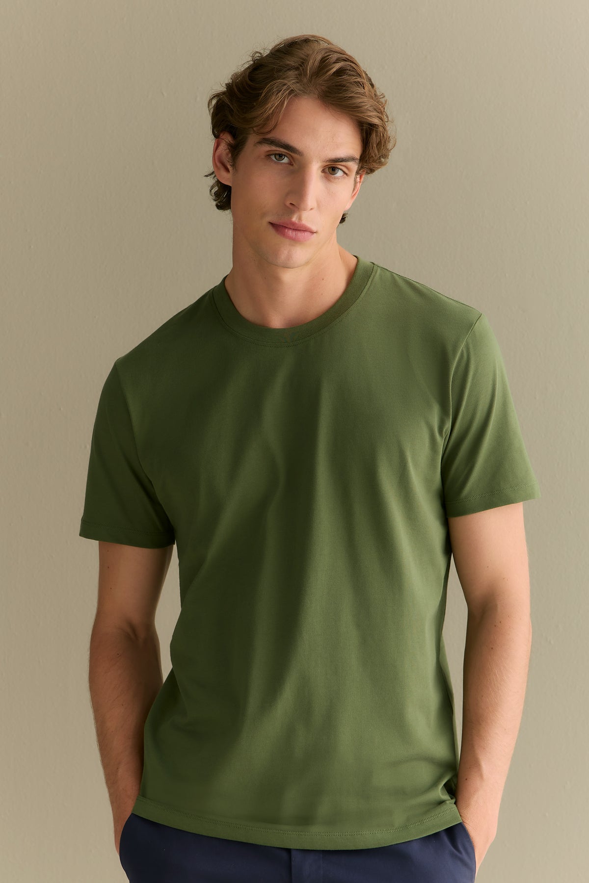 Organically Grown Cotton Crew T-Shirt
