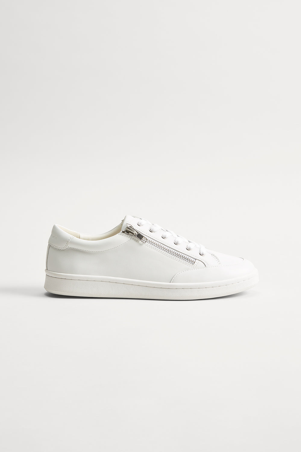 Leather Zip Sneaker