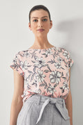 Pima Sketch Floral T-Shirt