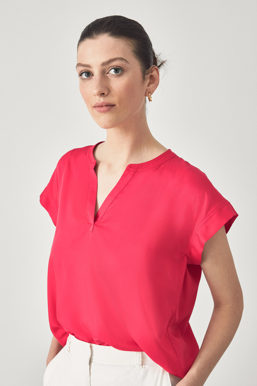Boho Short Sleeve Blouse