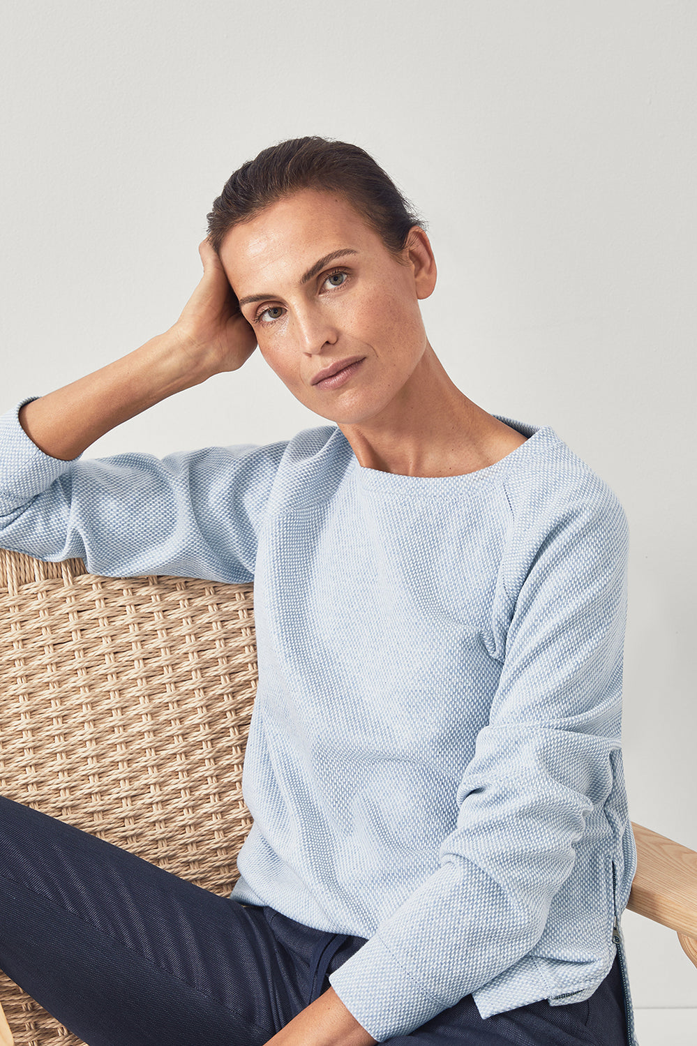Dash Jacquard Sweat