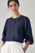 Linen Boho Sleeve Top