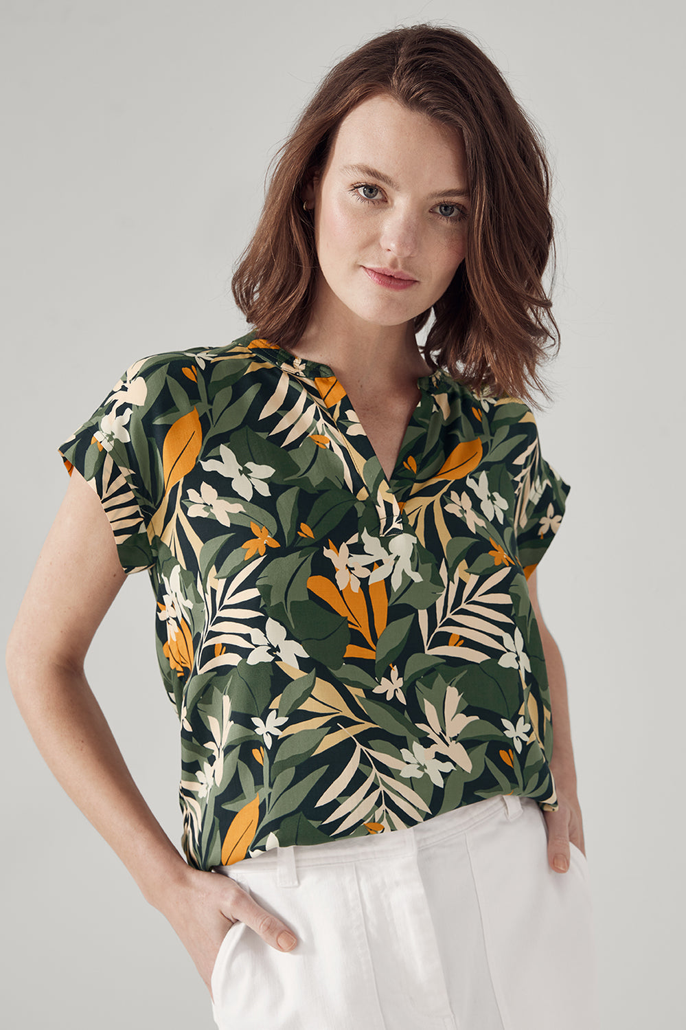 Jungle Frond Top