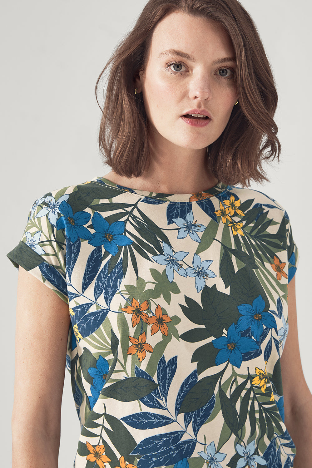 Pima Canopy Floral T-Shirt