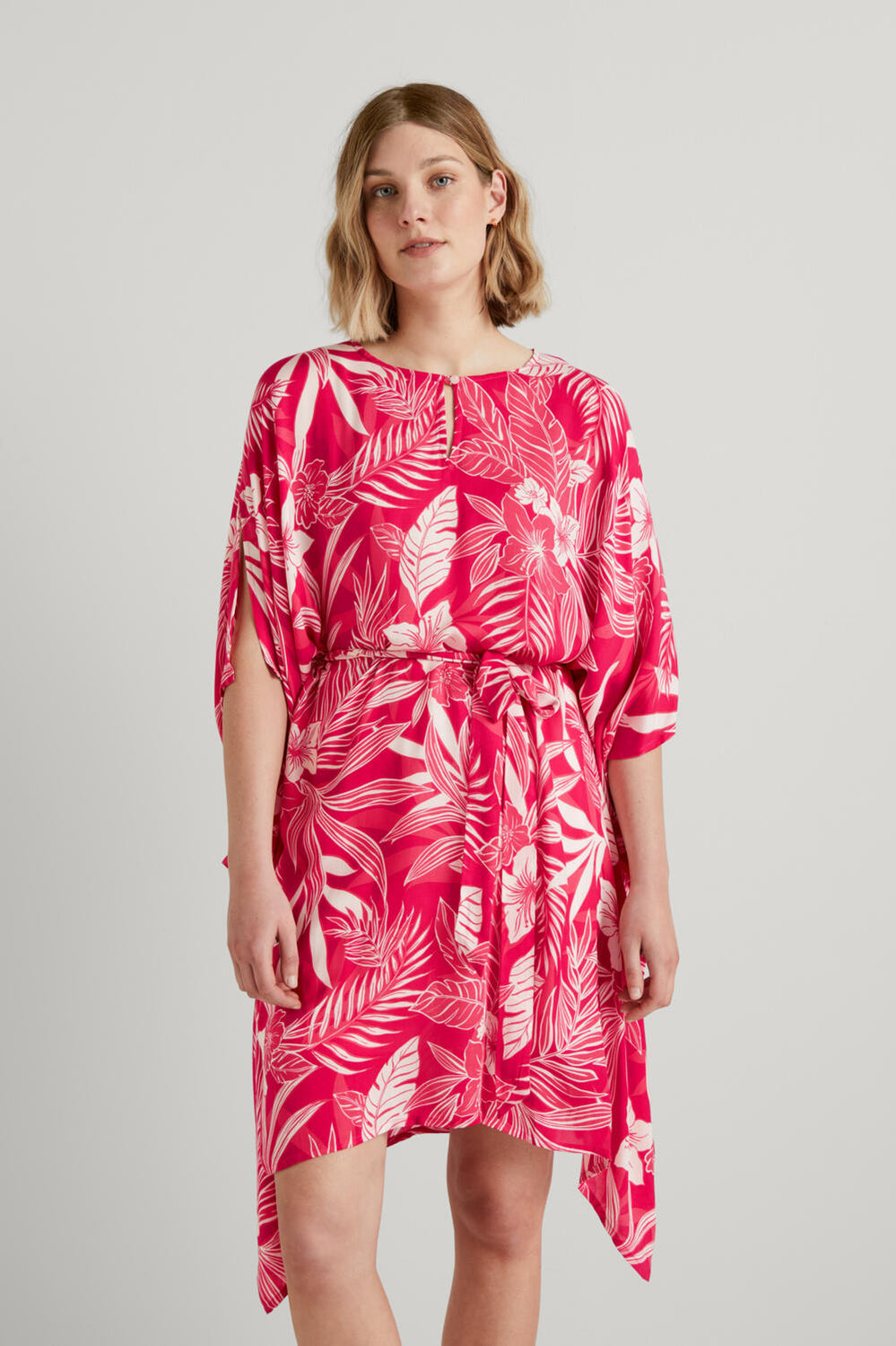 Sketch Hibiscus Kaftan