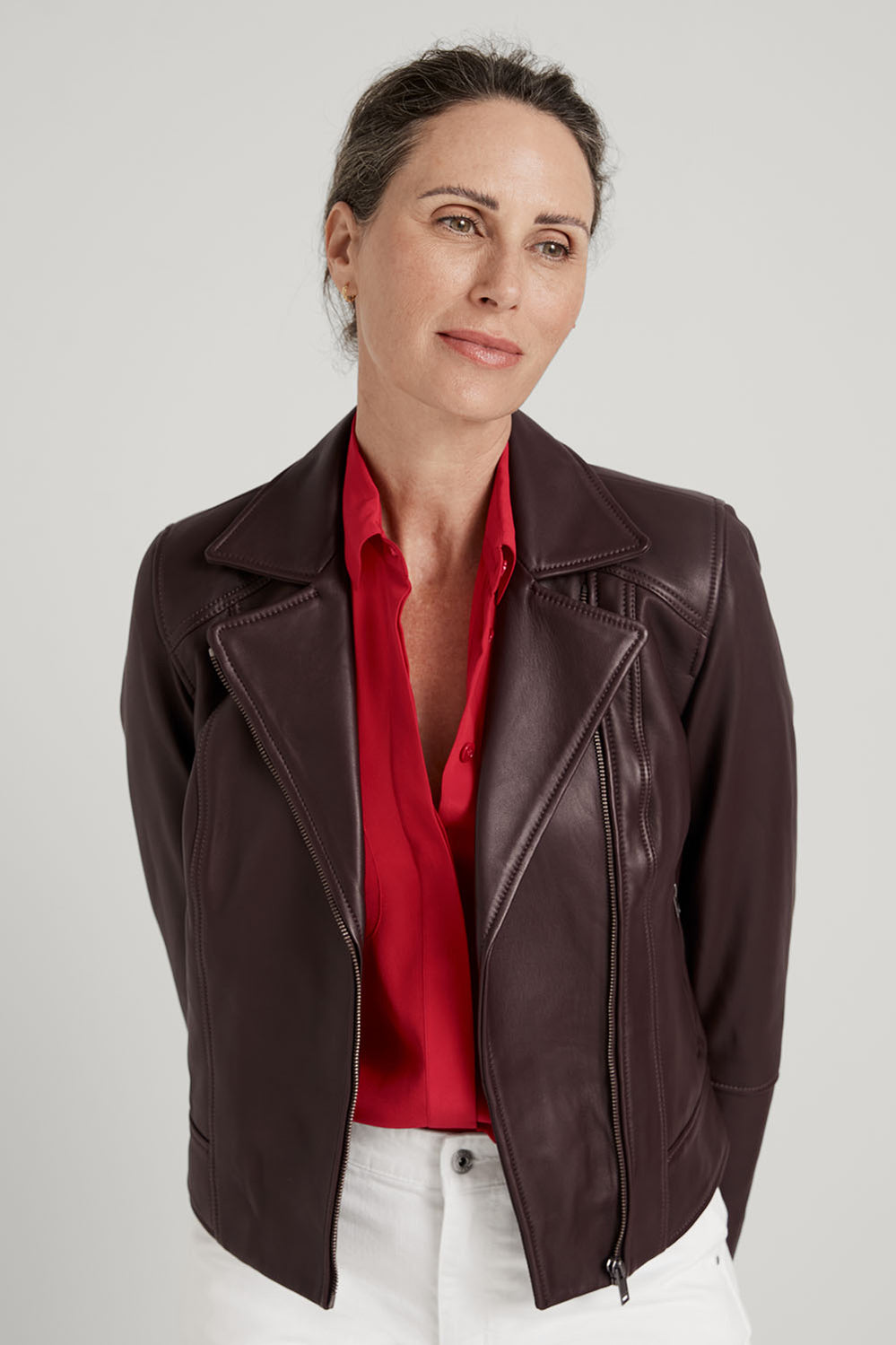 Leather Biker Jacket