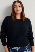 Ruched Sleeve Pullover