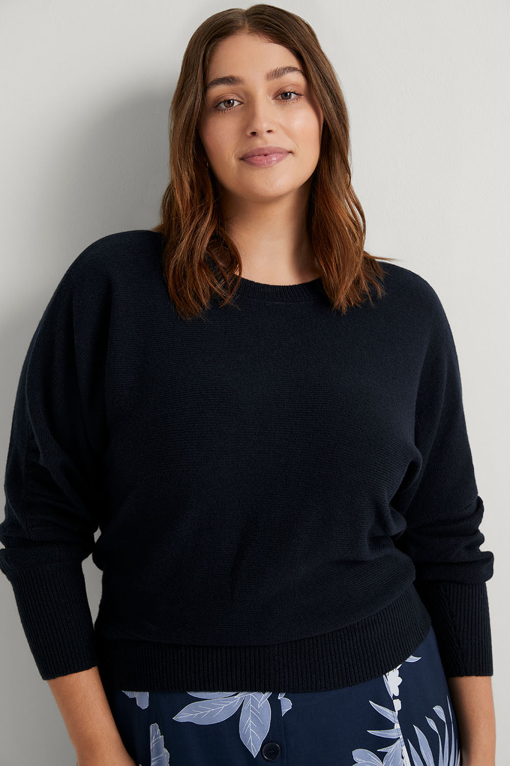 Ruched Sleeve Pullover