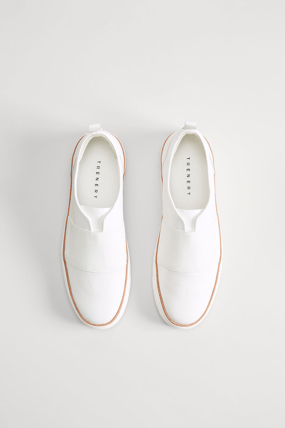 Leather Slip On Sneaker