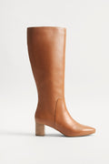 Leather Slouch Tall Boot