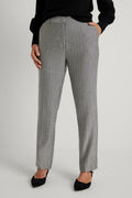 Linen Wool Blend Herringbone Pant