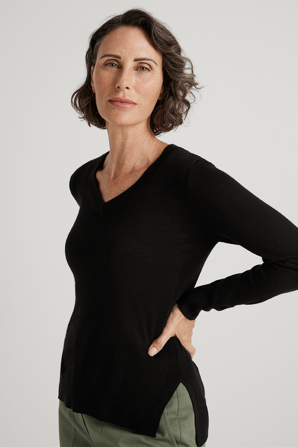 Merino V Neck