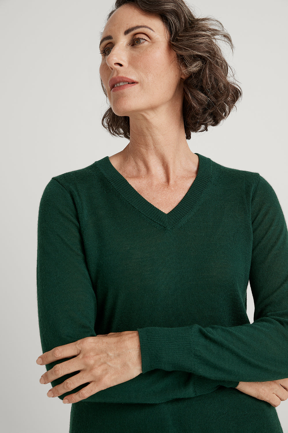 Merino V Neck