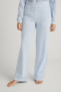 Cotton End On End Wide Leg Sleep Pant