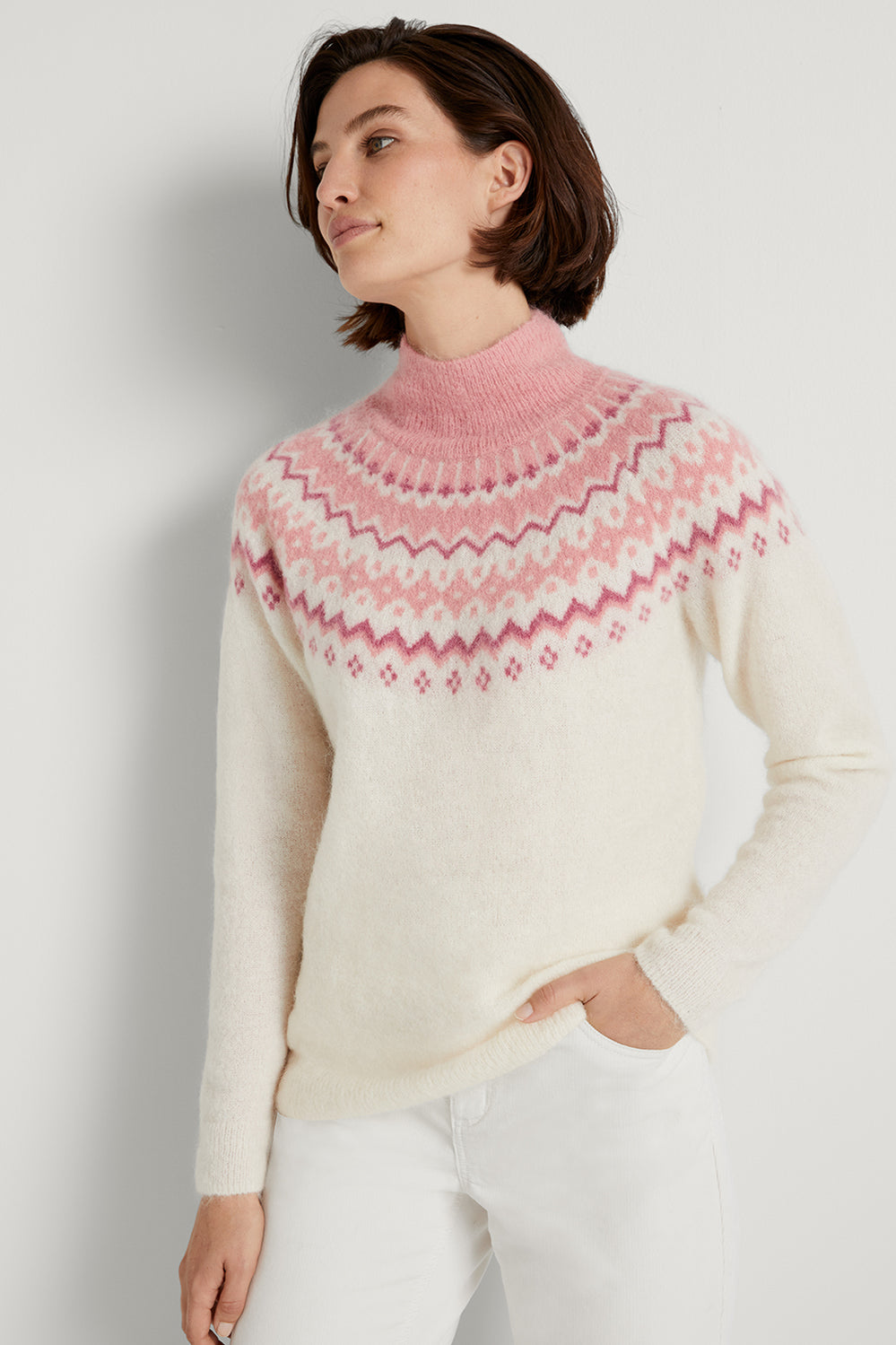 Fair Isle Jacquard Pullover