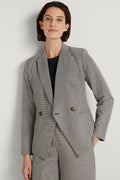 Yarn Dyed Houndstooth Blazer
