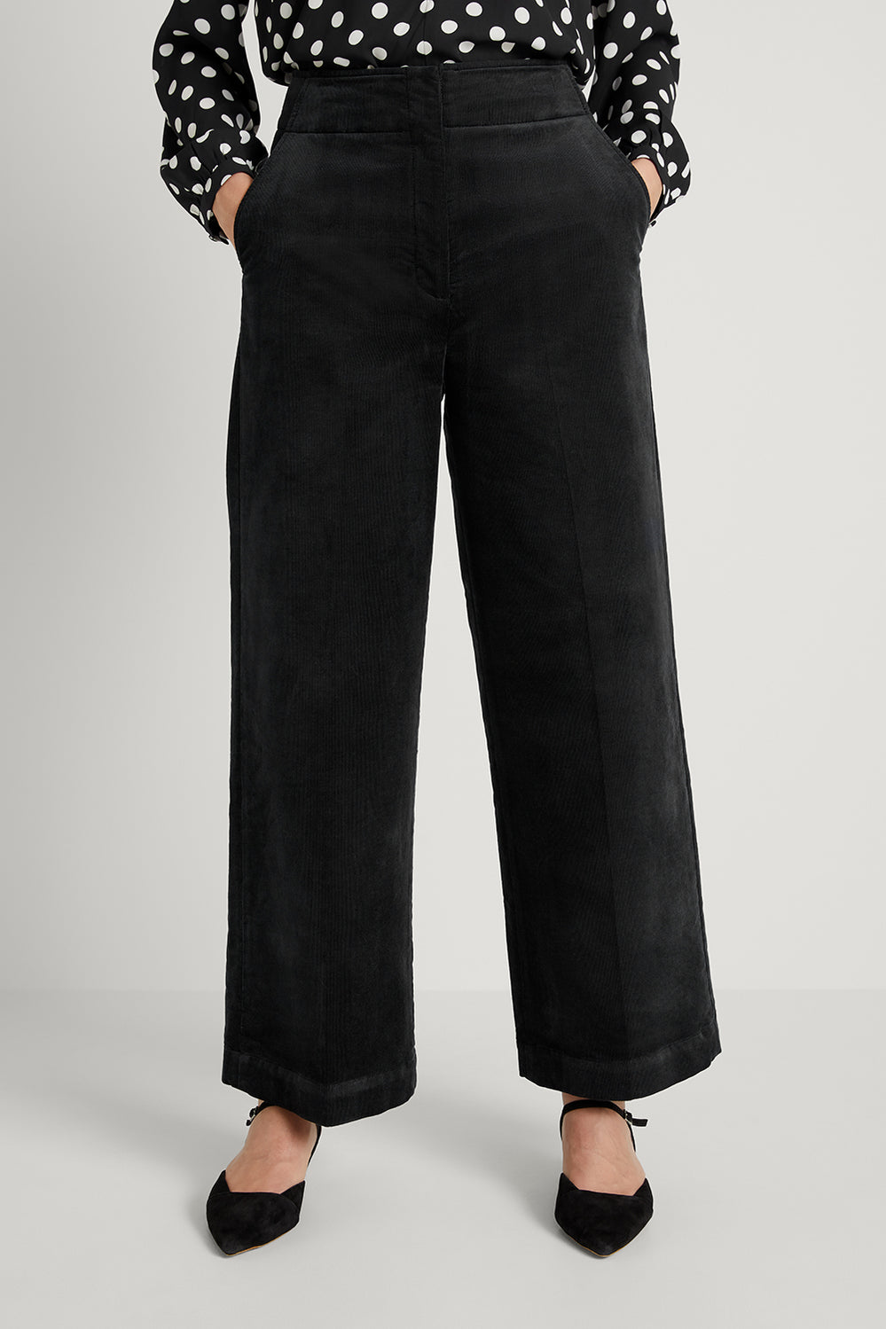 Cord Wide Leg Pant