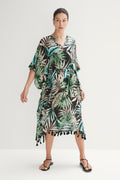 Rainforest Print Kaftan