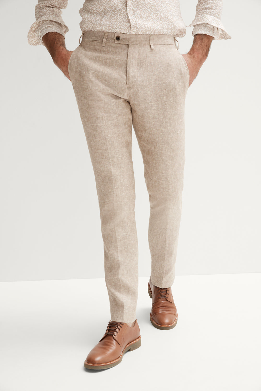 Regular Fit Irish Linen Pant