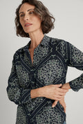 Silk Nouveau Tile Shirt
