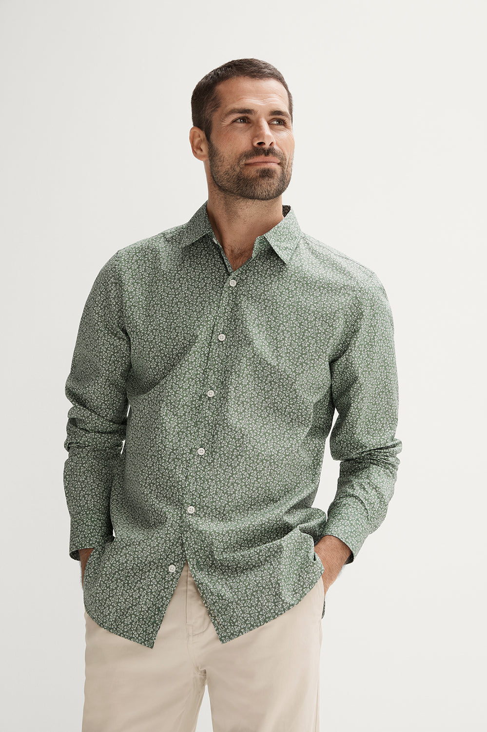 Regular Cotton Vintage Vine Shirt