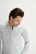 Tailored Fit Tumble Foliage Print Shirt