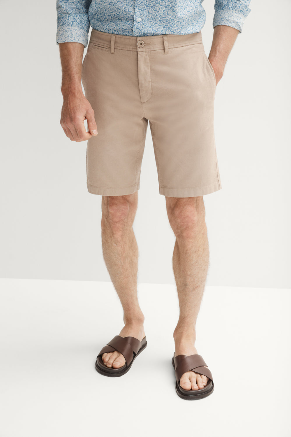 Textured Longline Short