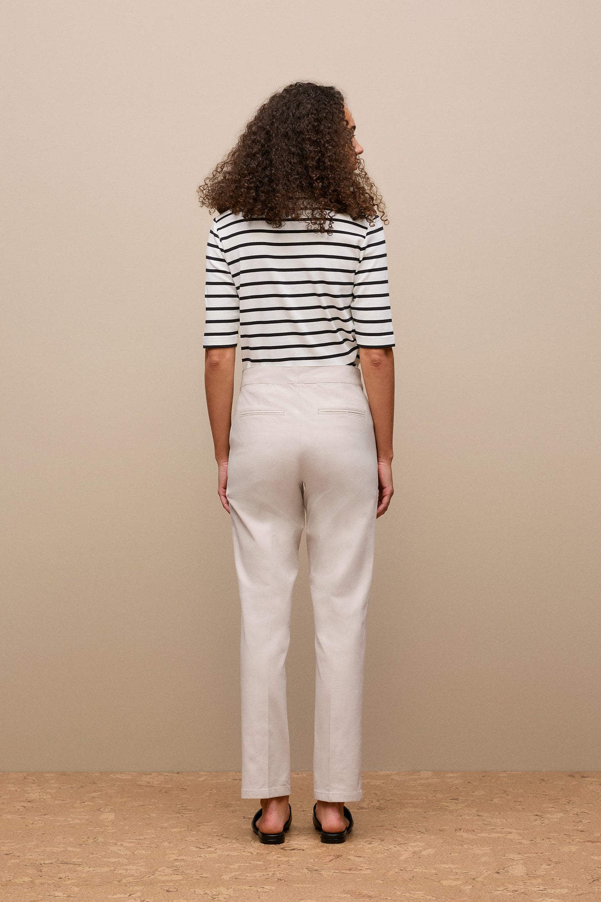Cotton Blend Bi-Stretch Pant