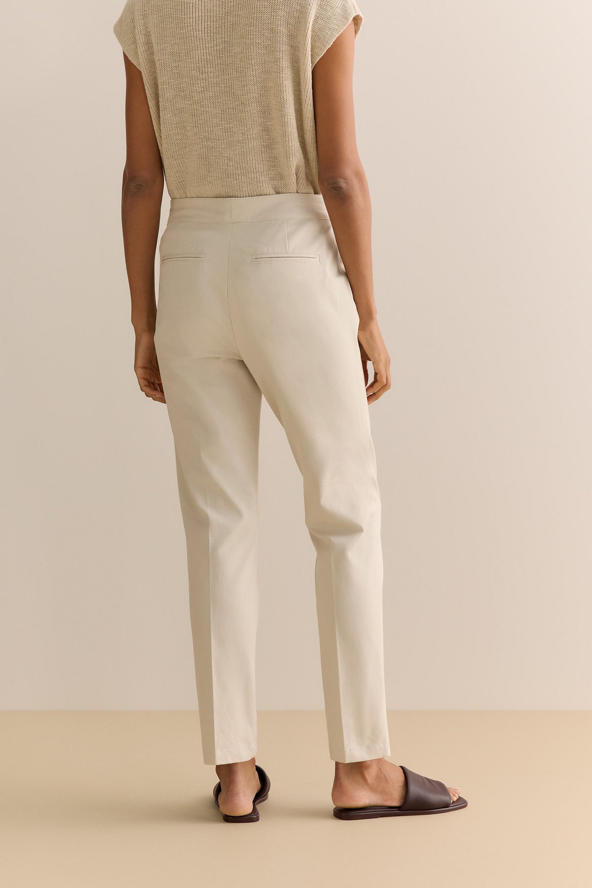 Cotton Blend Bi-Stretch Pant