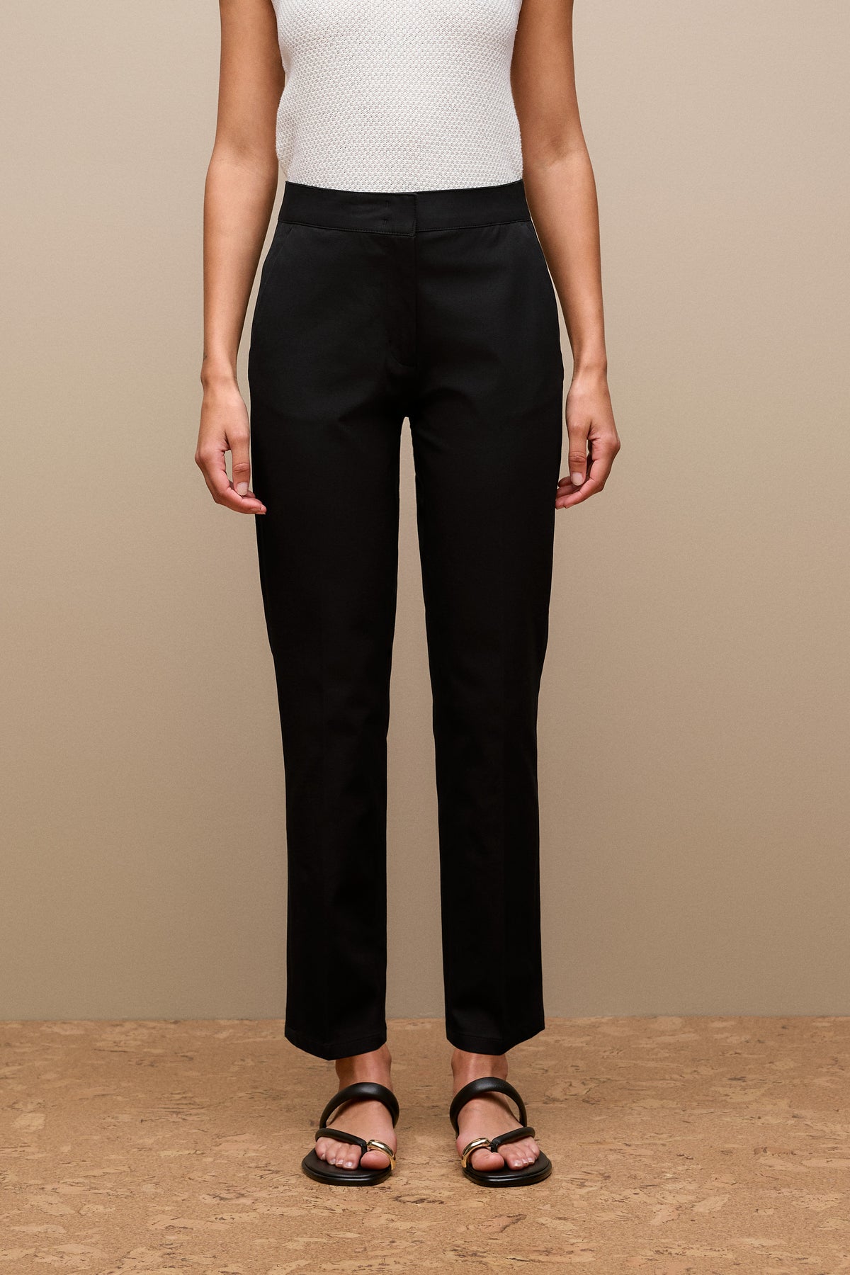 Cotton Blend Bi-Stretch Pant