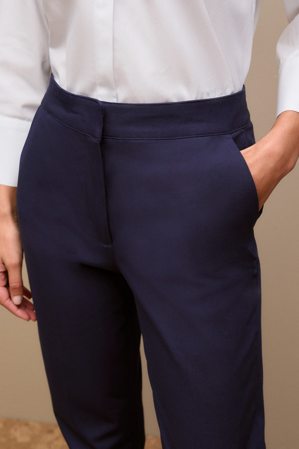 Cotton Blend Bi-Stretch Pant