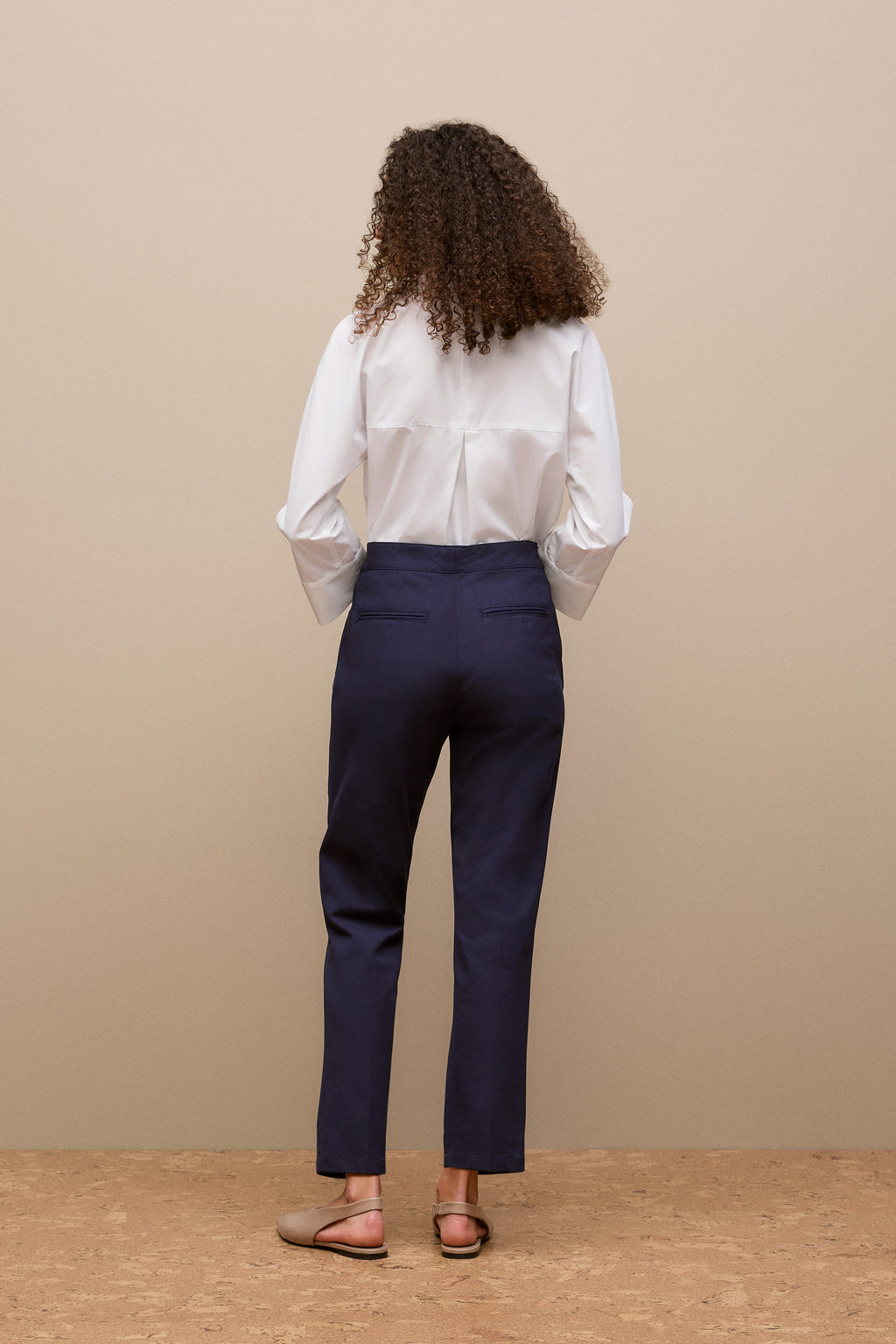 Cotton Blend Bi-Stretch Pant