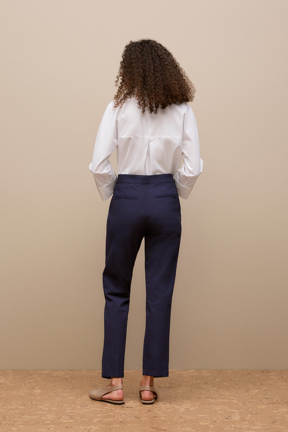 Cotton Blend Bi-Stretch Pant