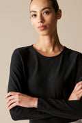 Cotton Ottoman Long Sleeve T-Shirt