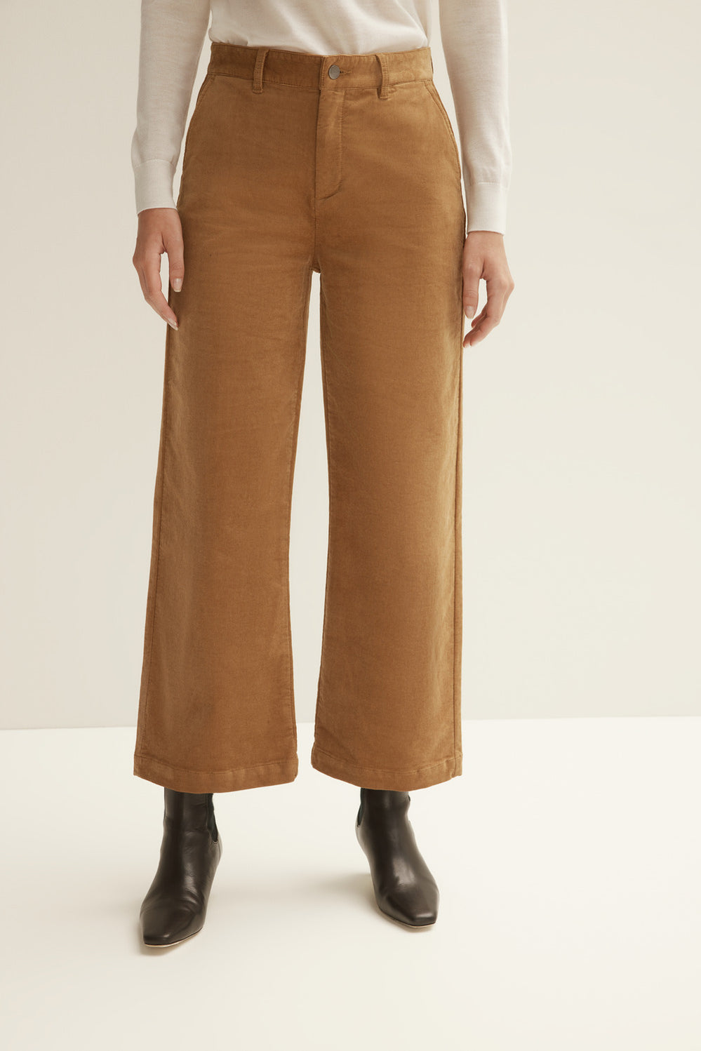 Corduroy Wide Leg Pant