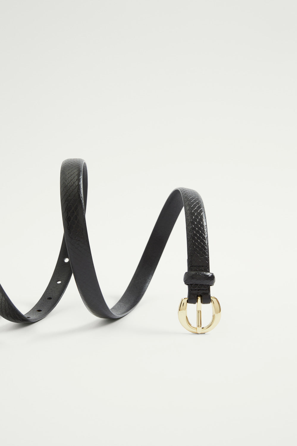 Leather Snake Belt