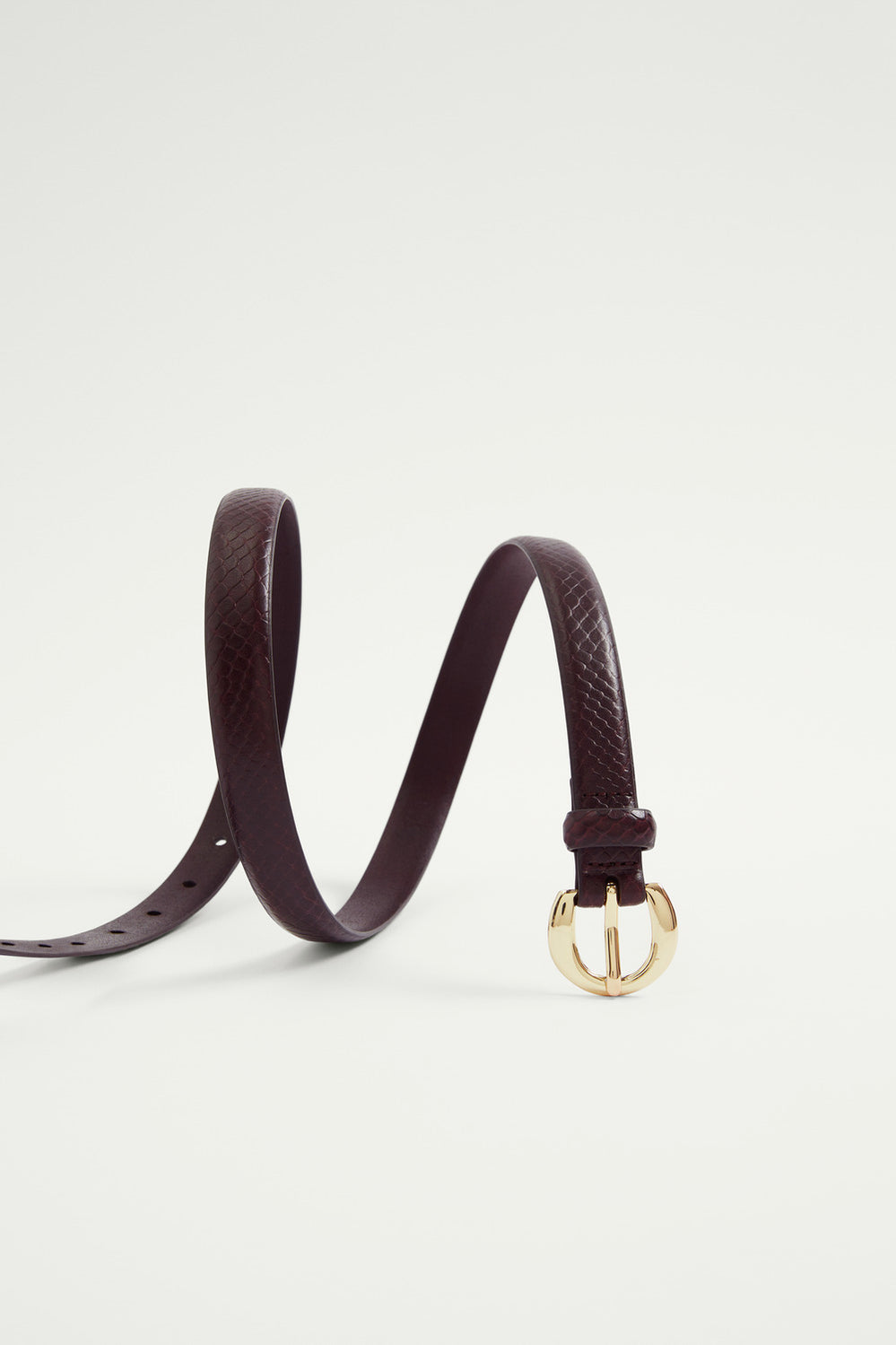 Leather Snake Belt