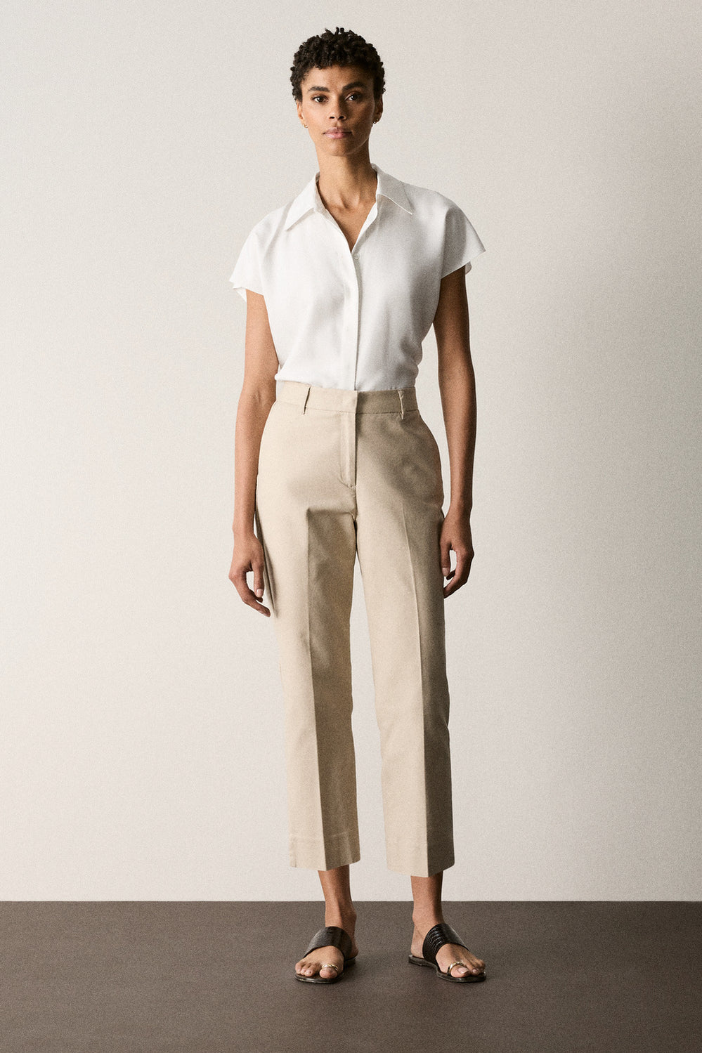 Tailored Straight Leg Pant