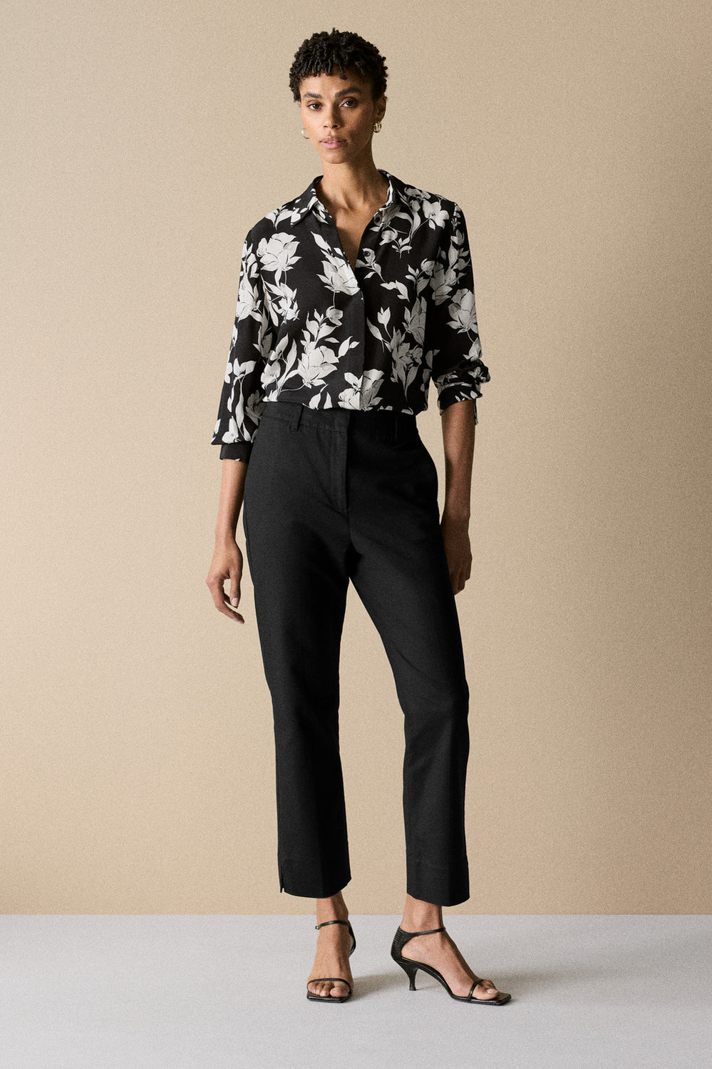 Tailored Straight Leg Pant