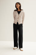 Merino V Neck Cardigan