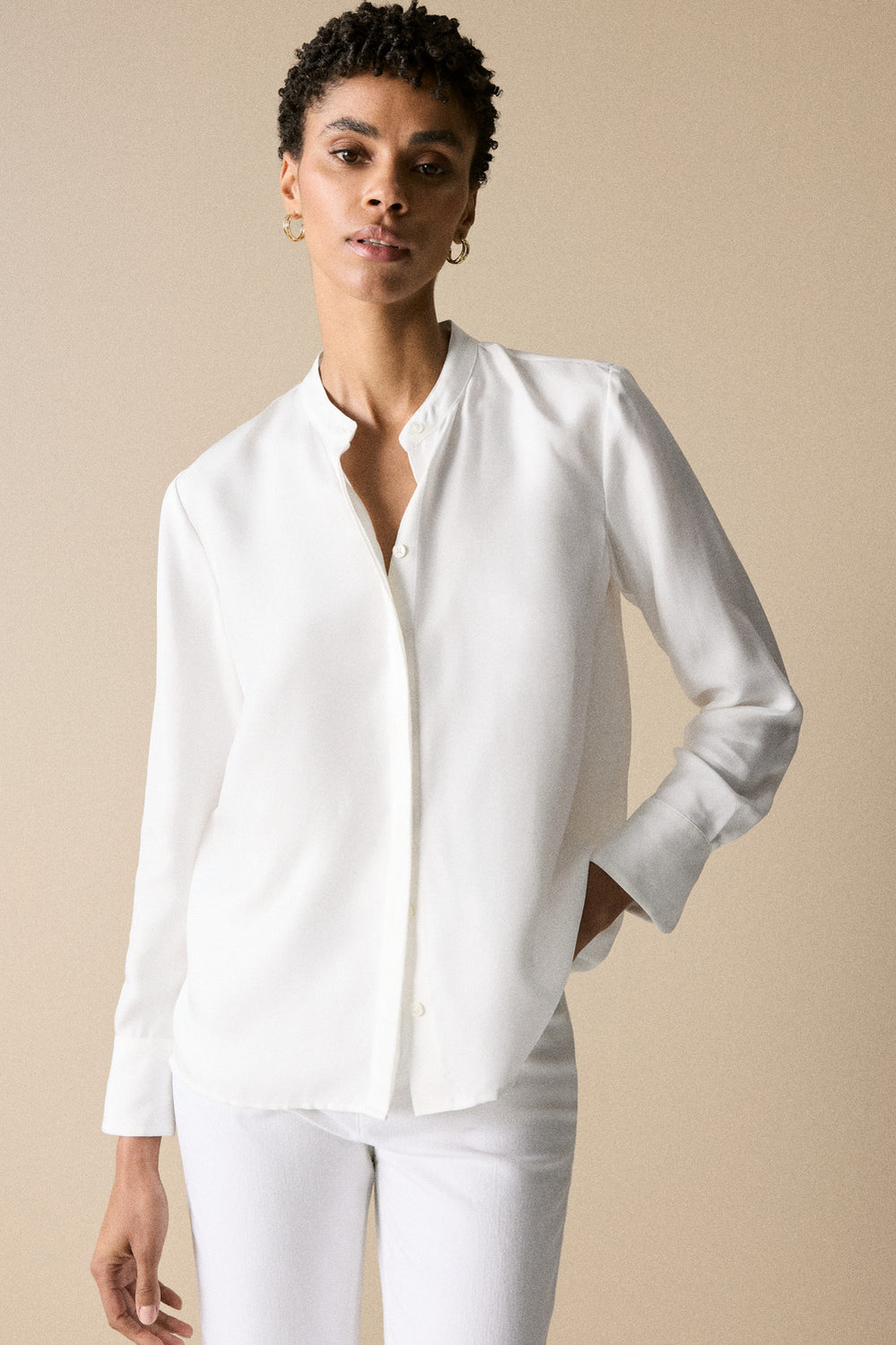 Silk Twill Shirt