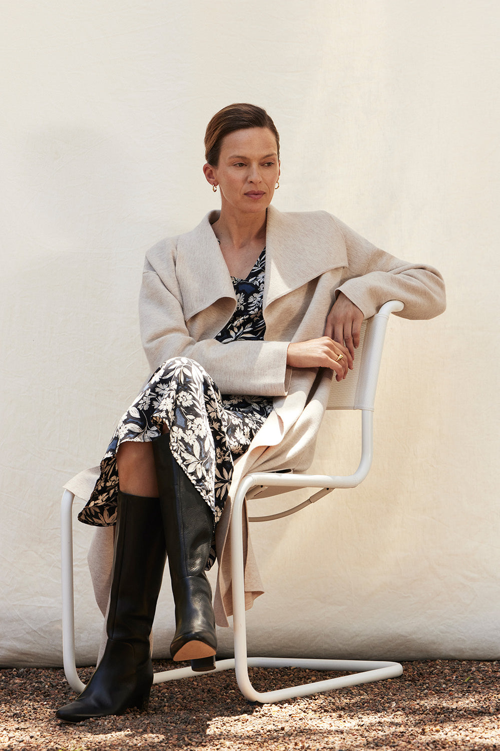 Double Knit Waterfall Cardigan