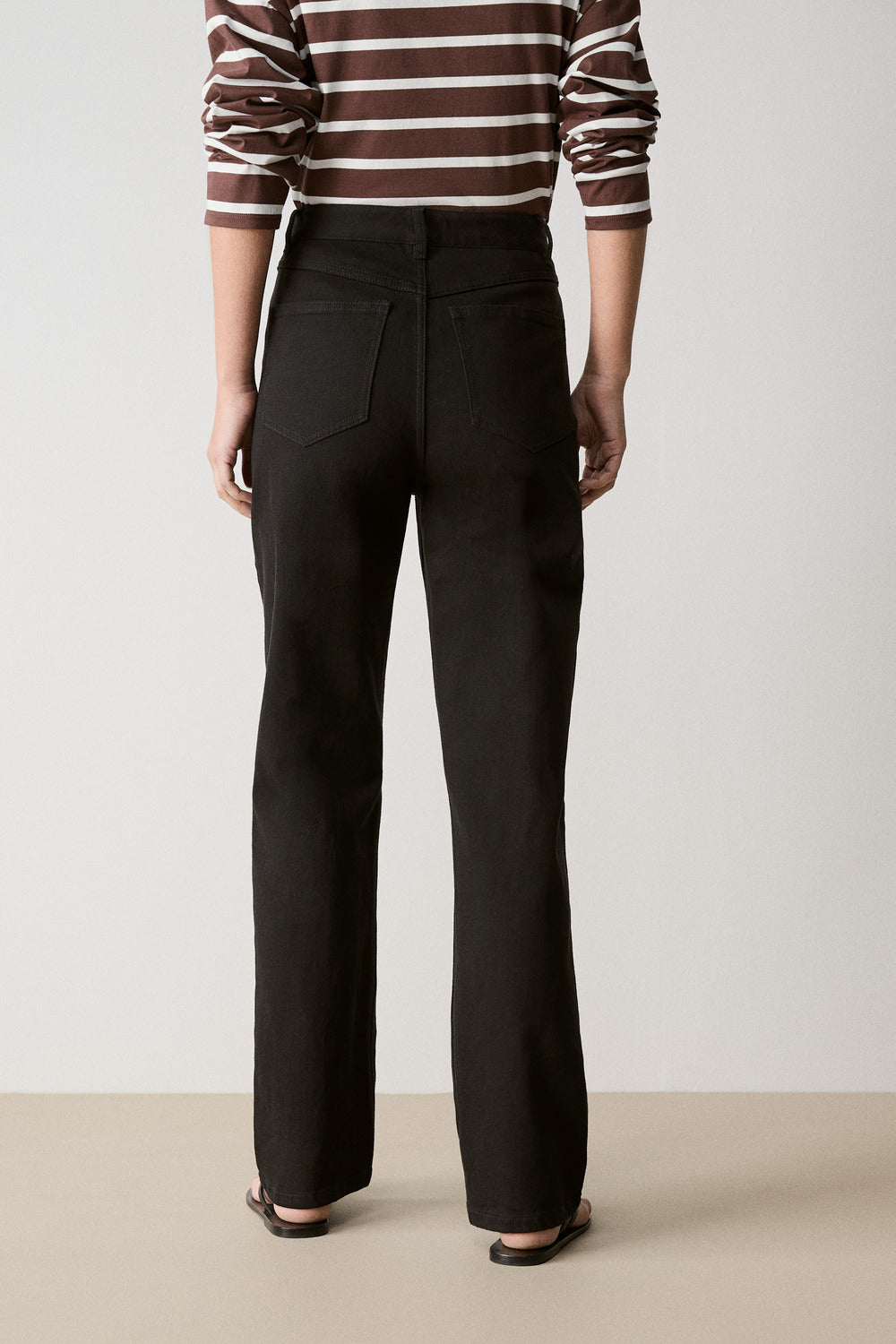High Rise Straight Leg Jean