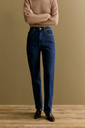 High Rise Straight Leg Jean