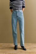 High Rise Straight Leg Jean