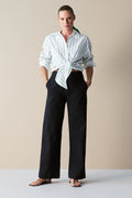 Denim Wide Leg Pant