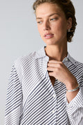 Modal Stripe Chevron Shirt