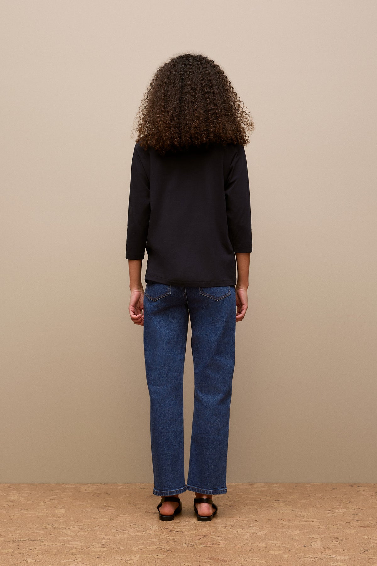 Cotton 3/4 Sleeve T-Shirt