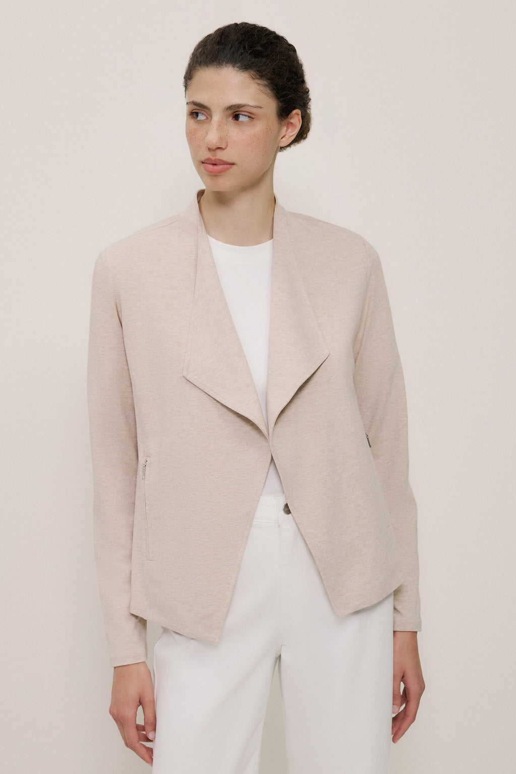 Bamboo Viscose Marle Jacket