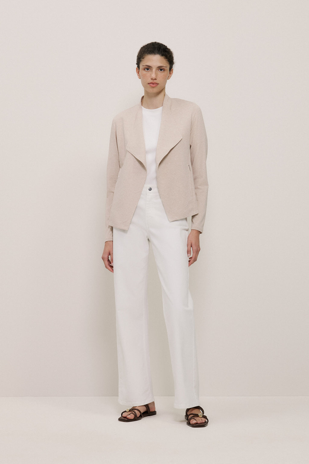 Bamboo Viscose Marle Jacket